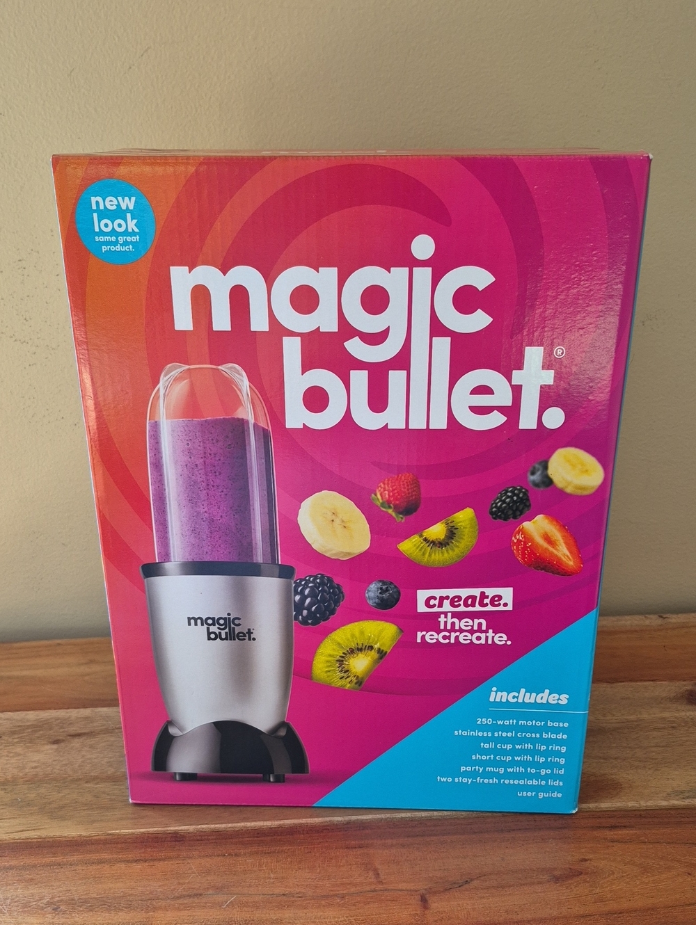 NEW Magic Bullet 250 Watt Blender